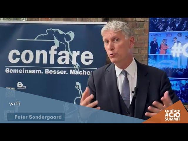 Confare 16 #CIOSUMMIT Wien 2023: Interview with Peter Sondergaard