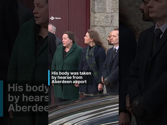 Alex Salmond’s body arrives in Fraserburgh #news #shorts #politics #currentaffairs