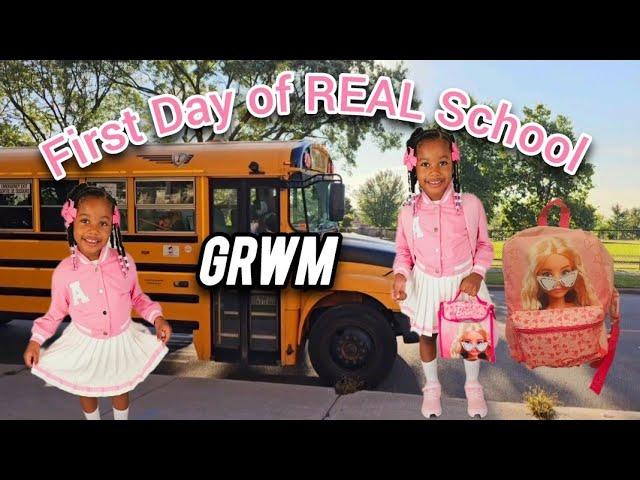 GRWM My Daughter First Day at School in Canada 