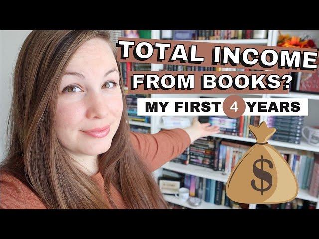 TOTAL INCOME $ from books + TOTAL NUMBER # of books sold since I began self-publishing