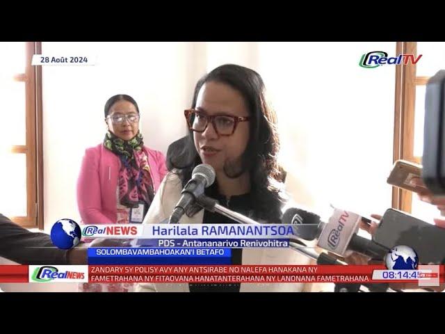 REAL NEWS / NY #VAOVAO MARINA MIVANTANA 28 AOGOSITRA 2024 #Madagascar