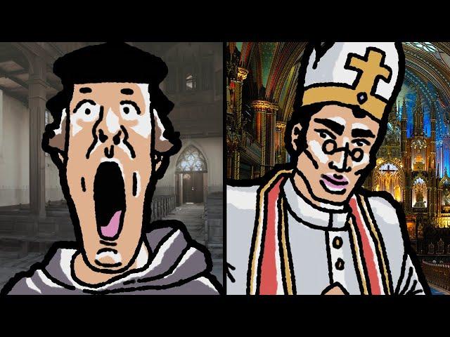 Average Protestant Fan VS. Average Catholic Enjoyer