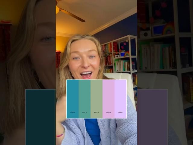 How to fix a color palette  #colorpalette #graphicdesign #graphicdesigner #webdesigner