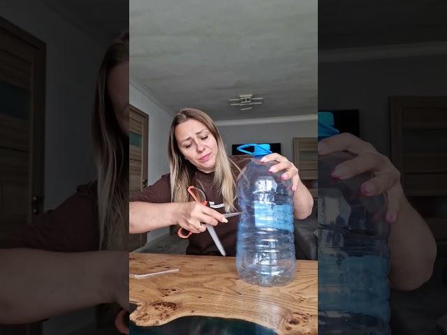 Experiment with a bottle and a straw!#experiment #trick #lifehacks #ideas