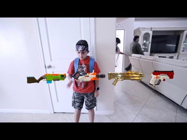 Roblox zombie attack game pretend play | Deion’s Playtime Skits