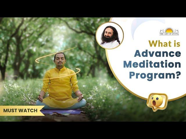 Artofliving ADVANCE Meditation - A Silence Retreat Program