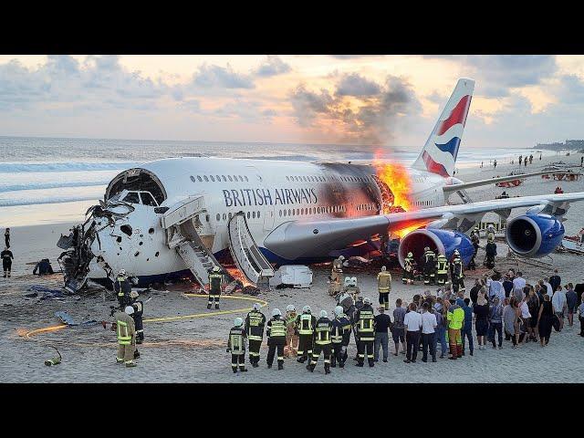 Emergency Landing Crash In Ocean | Air Crash Investigation | British Airways a380 Incident