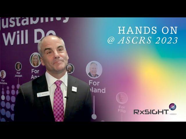 Hands on with RX Sight At ASCRS 2023