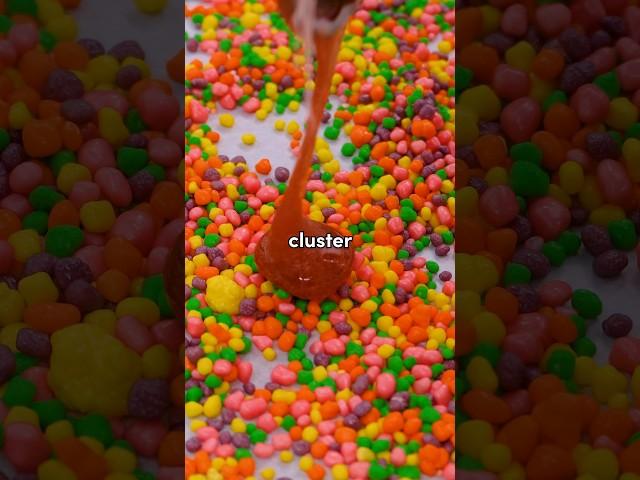 These homemade NERDS CLUSTERS are gooey delicious CHAOS!