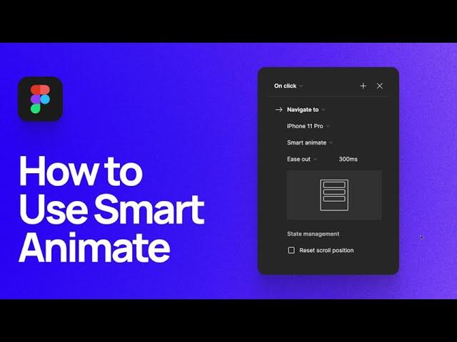 How to User Smart Animate in Figma | Figma Smart Animate Prototyping Design Tutorial