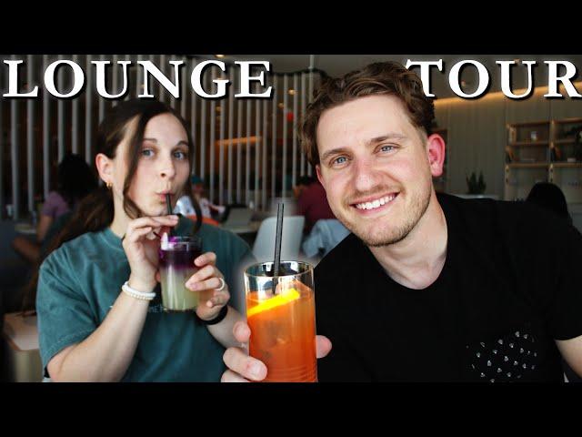 Capital One Lounge TOUR & REVIEW (Dallas Airport)