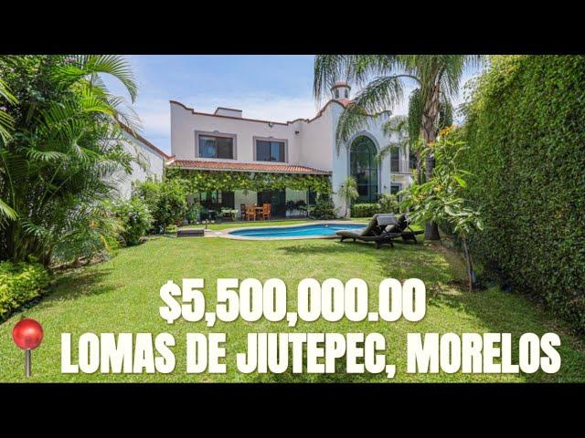 Casa en Venta en Lomas de Jiutepec, Morelos  CONTÁCTANOS