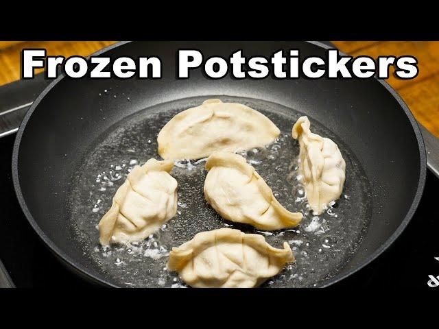 How To Cook: Frozen Potstickers | in a pan