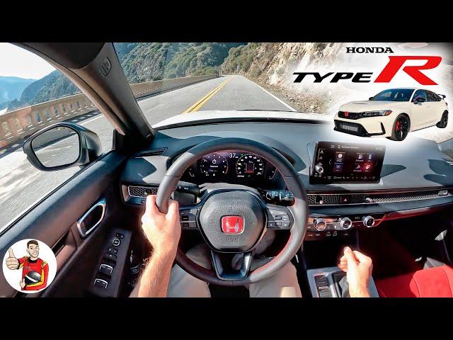 The 2023 Honda Civic Type R is FWD Fun, Perfected (POV Drive Review)