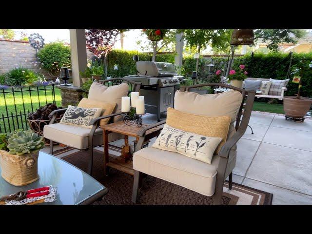 OUTDOOR CLEAN & GARDEN | PATIO REFRESH | PLANTING HERBS & ANNUALS