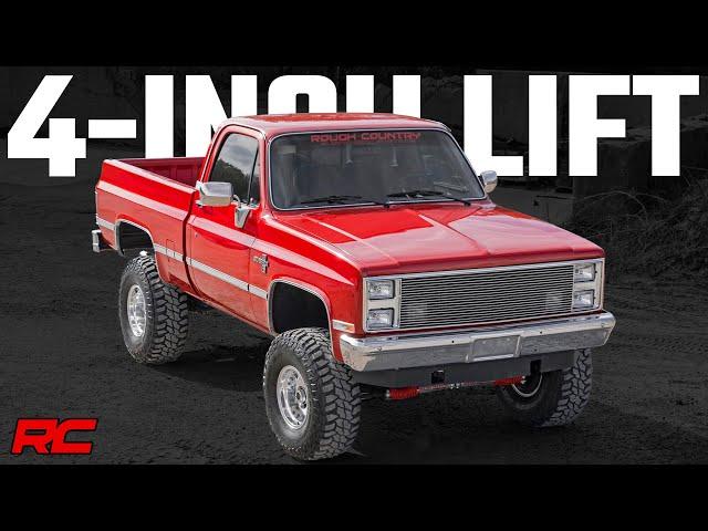 1977-1987 Chevrolet K10 4-inch Suspension Lift Kit [by Rough Country]