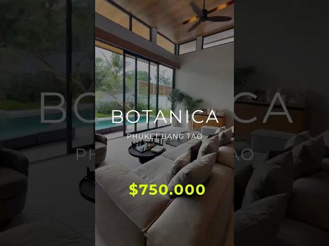 Only 2 villas left for 25,750,000 ฿ ($750,000) Botanica Modern Loft 2, Cherngtalay Phuket, Thailand