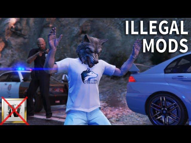 Vucko100 arrested in GTA V