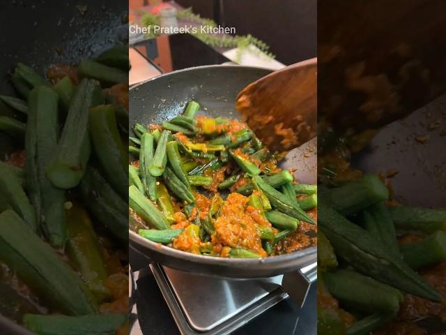 Restaurant Ka Bhindi Masala ️️ #shorts #bhindi #bhindimasala #bhindisabji #bhindikisabji #food