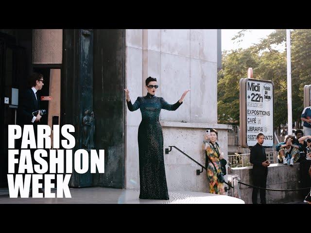 ARMANI Prive Show l Paris Haute Couture Week l Summer 2024 l StreetStyle