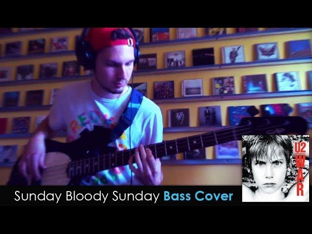 U2 Sunday Bloody Sunday Bass Cover TABS daniB5000