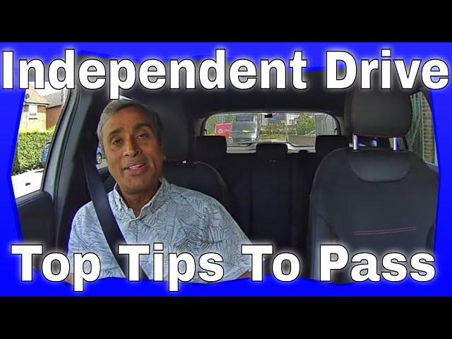 Following Traffic Directions On The Independent Driving Test