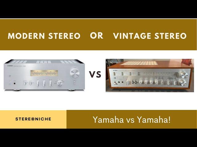 Vintage vs Modern stereo cost comparison - Is Vintage a value compared to Modern?