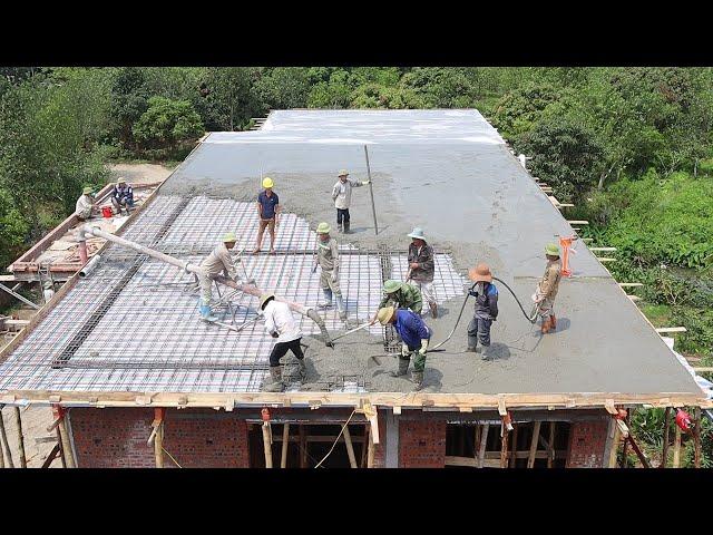 How To Use Steel On Flat Roofs - Projects Construction Of Reinforced Concrete Roof Complete