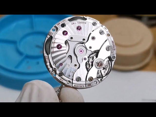 17-Years Old Omega Mechanical Watch AT8500 Routine Oil Wash & Maintenance Record