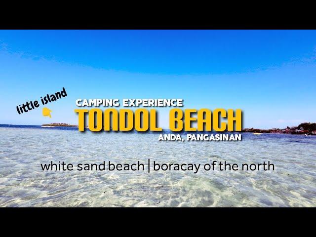 Boracay of the north | Travel to Anda Pangasinan Philippines | Beach Camping | Tondol Beach