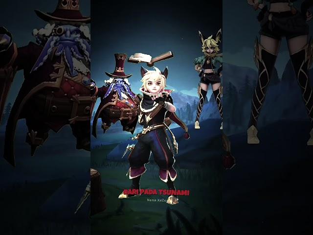 Lylia Nana Franco vs Harith Bane Joy #shorts #mobilelegends