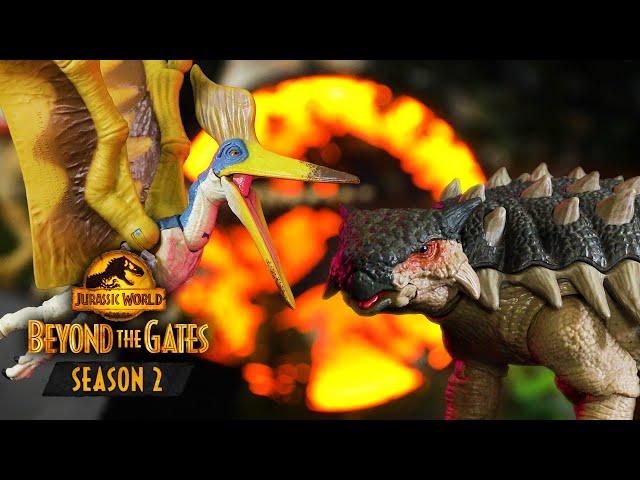 Hammond Collection: Ankylosaurus & Geosternbergia - Beyond the Gates | JURASSIC WORLD