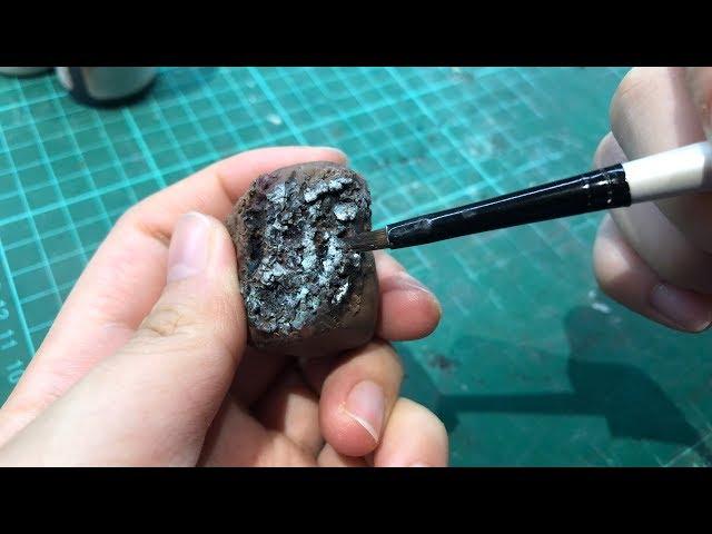 Polymer Clay Tutorial - Realistic Tree Bark