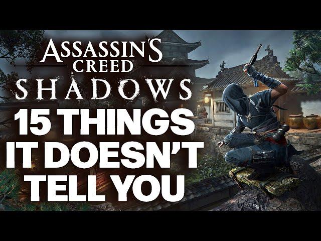 15 Things I Wish I Knew Before Playing Assassin's Creed Shadows