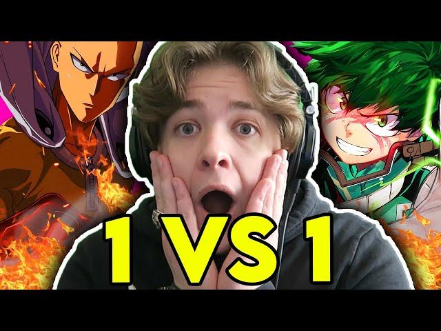 NON Anime Fan React to the Best ONE VS ONE Anime Fights