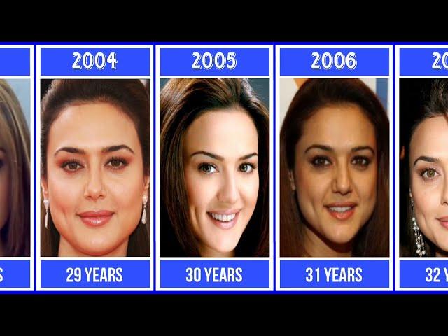 Preity Zinta Age [1994 - Now] Transformation | Data Analyst #bollywood #celebrity #preityzinta