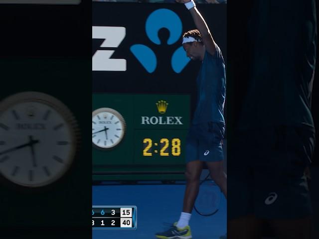 Monfils' INCREDIBLE winner v Djokovic! 