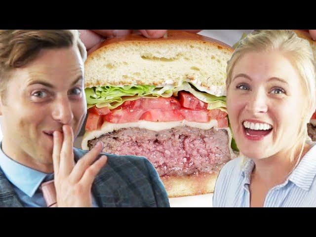 Couple Tries Home-Cooked Vs. $45 Burgers