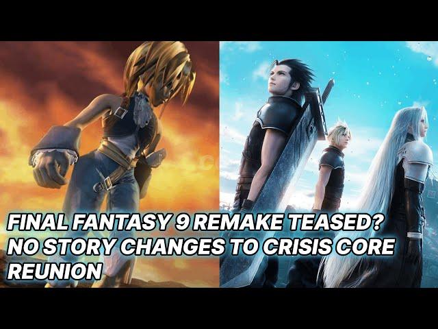 FF 9 Remake Hinted By Dev? No Change to Crisis Core Reunion Story? What Mysteries Will Rebirth Hold?