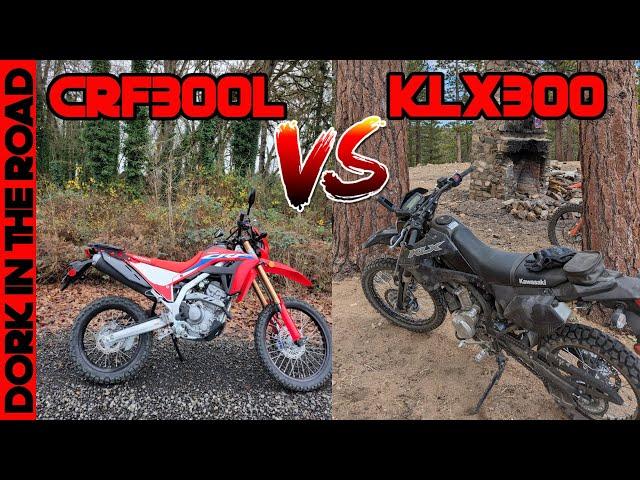 Honda CRF300L vs Kawasaki KLX300 (Now That I've Ridden Both Off Road)