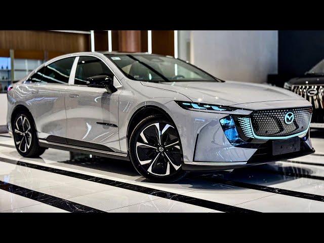 The New 2025 MAZDA EZ-6 - Luxury EV Sedan Luxury!! Full Review