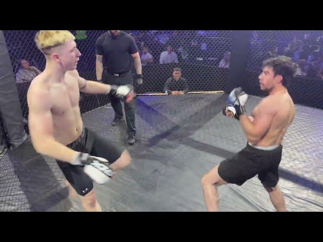 Elite Combat MMA fight  Luke Coleman V Andre Barzygn 2