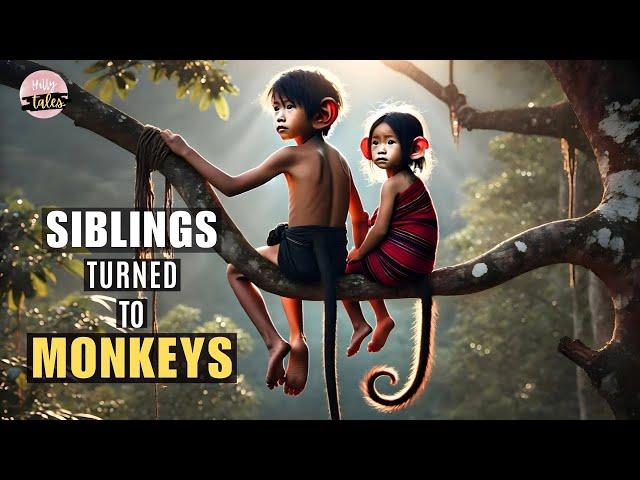 Siblings turned to monkeys - Lotha folktale - Northeast India | Hilly Tales