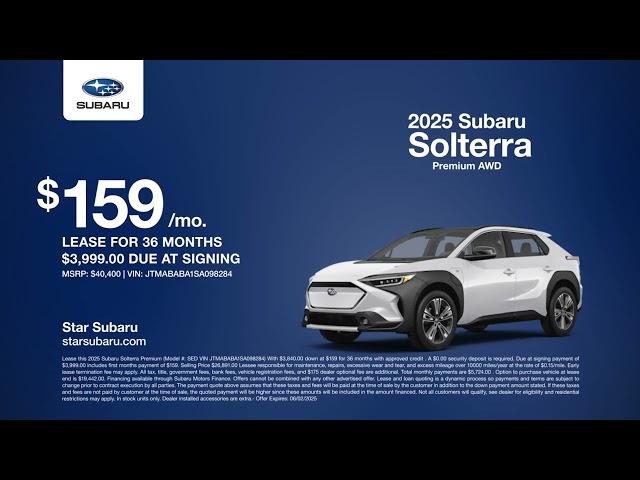 Subaru Solterra 05/21/2025 5505484