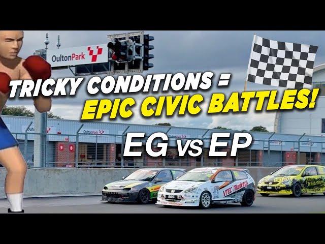 Civic Racing Returns with an Epic EP3 Battle at Oulton Park!