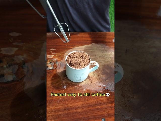 Mix cocoa powder with hand drill ️ @VDSTV79@VDSReality #funny #shorts #video #challenge