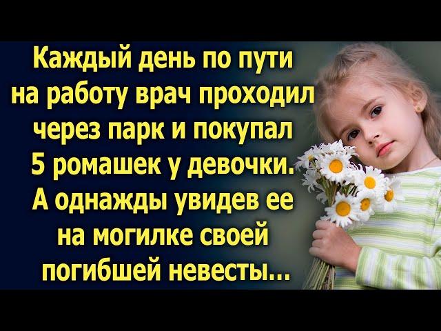 По пути на работу врач проходил через парк и покупал 5 ромашек у девочки, а однажды увидев ее…