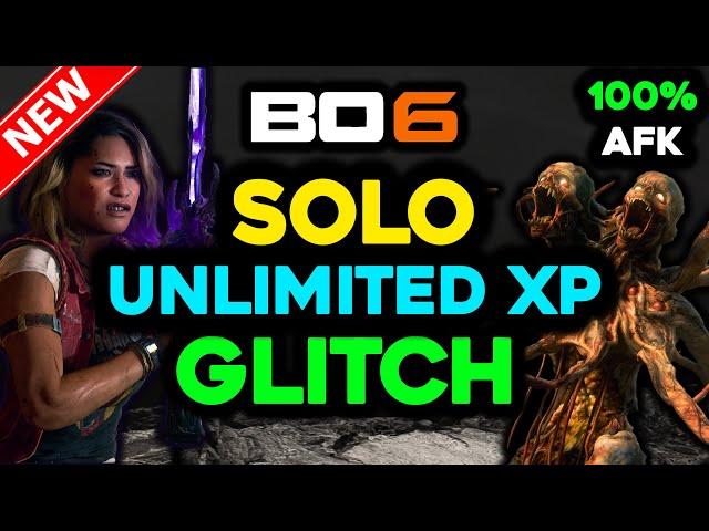 *NEW* SOLO UNLIMITED XP GLITCH(Citadel Des Morts) - BO6 ZOMBIES GLITCHES