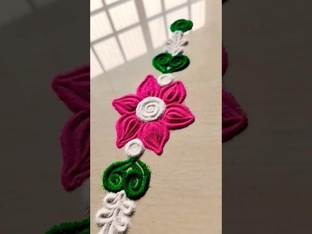 Simple and Easy Rangoli designs 