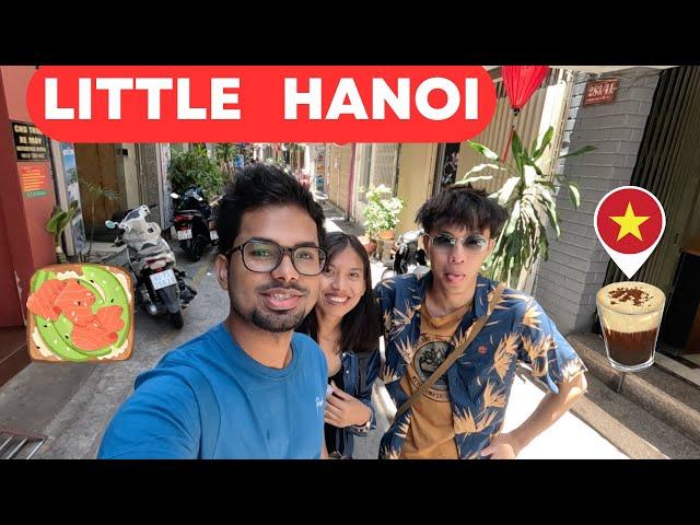 Trying Egg Coffee in Little Hanoi, Vietnam  Saigon Day 2 VLOG